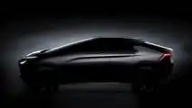 Mitsubishi e-Evolution concept teaser