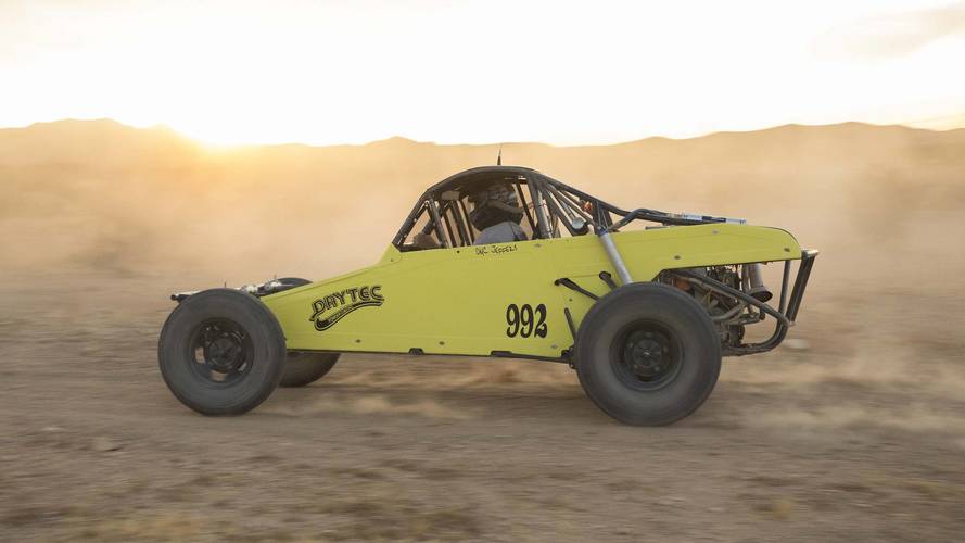 VW Baja in Barstow
