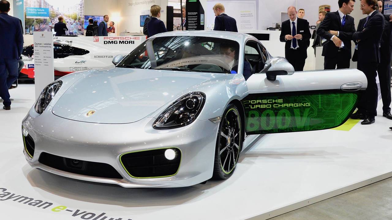 2017 Porsche Cayman e-volution Concept