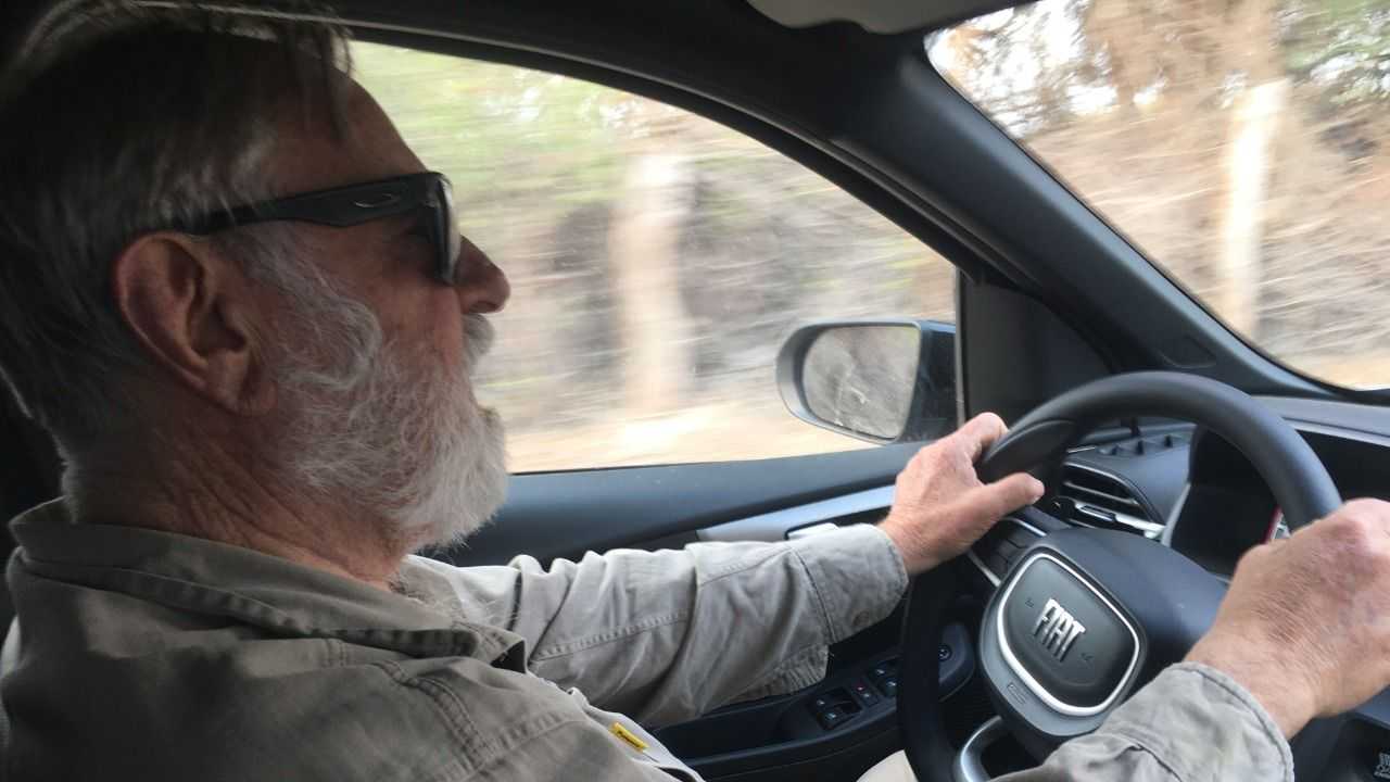 En Cafayate tuvimos a un baqueano amigo de la casa que probó la caja secuencial.