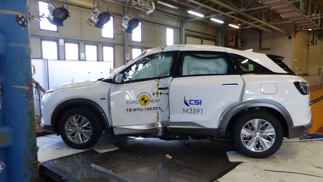 I crash test della Hyundai Nexo