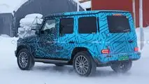 Mercedes-Benz EQG Spy Photos