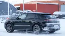 Photo espion de la Porsche Cayenne Coupé 2024