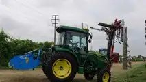 John Deere 4066R test in campo