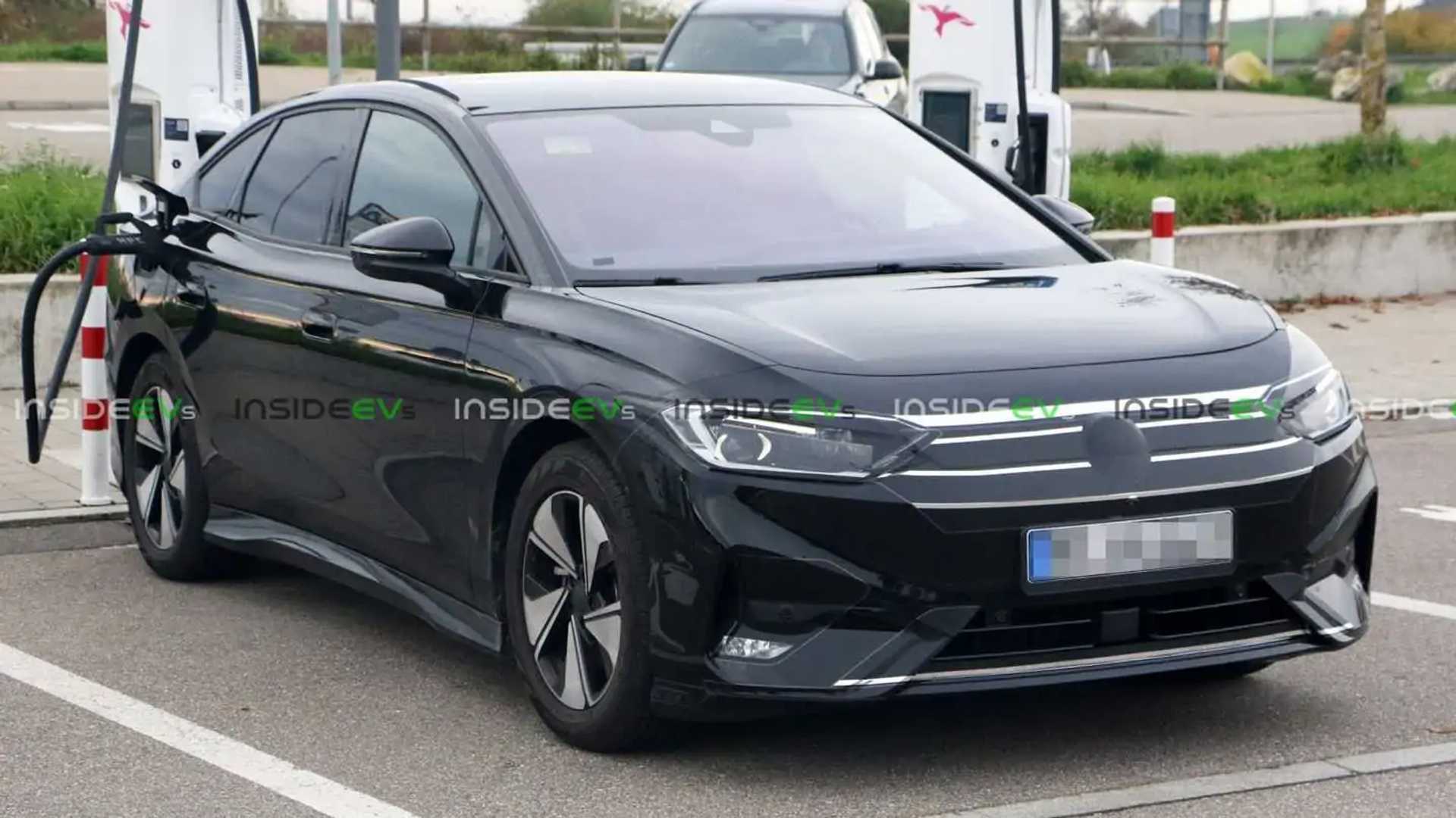 2024 Volkswagen ID. Aero Spied Again, Shows Big Center Touchscreen