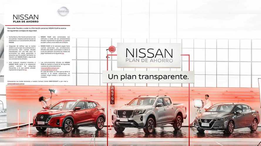 Nissan advierte sobre estafas con los planes de ahorro