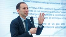 Volvo Concept Recharge al Volvo Studio di Milano