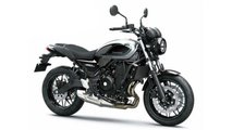 2023 Kawasaki Z650RS Metallic Moondust Gray x Ebony 
