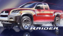 Mitsubishi Raider 2006 - front