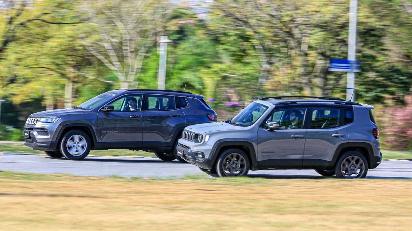 Comparativo Jeep Compass Sport 2022 e Renegade S 2022 Qual levar?