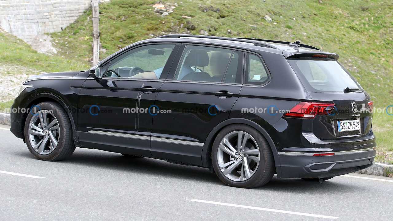 Volkswagen Tiguan elettrica, le prime foto spia