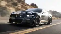 Mustang Shelby GT500-H Hertz Rental On Road
