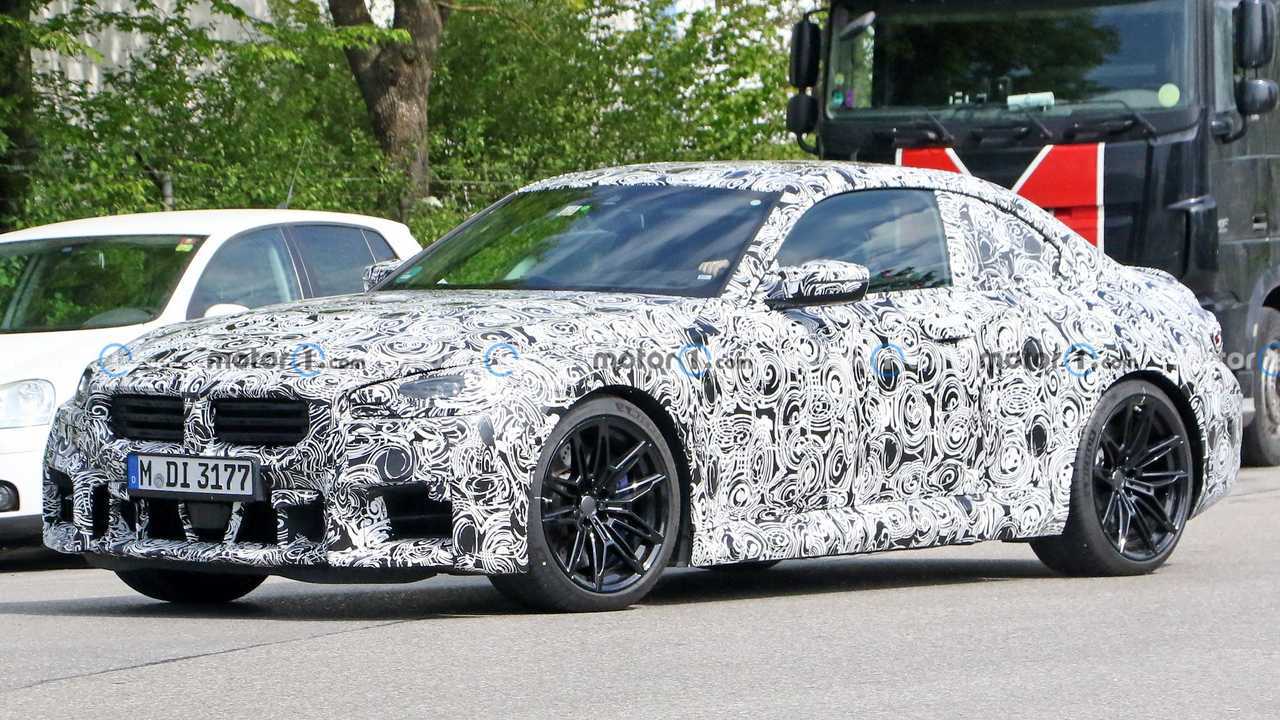 Nuovi scatti spia BMW M2 del 2023