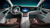 Mercedes-Benz EQE SUV Interior Teaser
