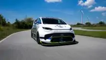 Super van elétrica Ford