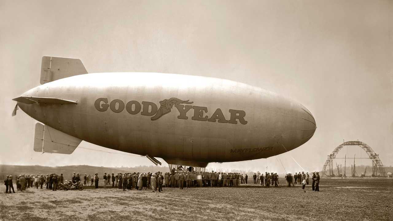 Blimp Goodyear Mayflower, año 1929