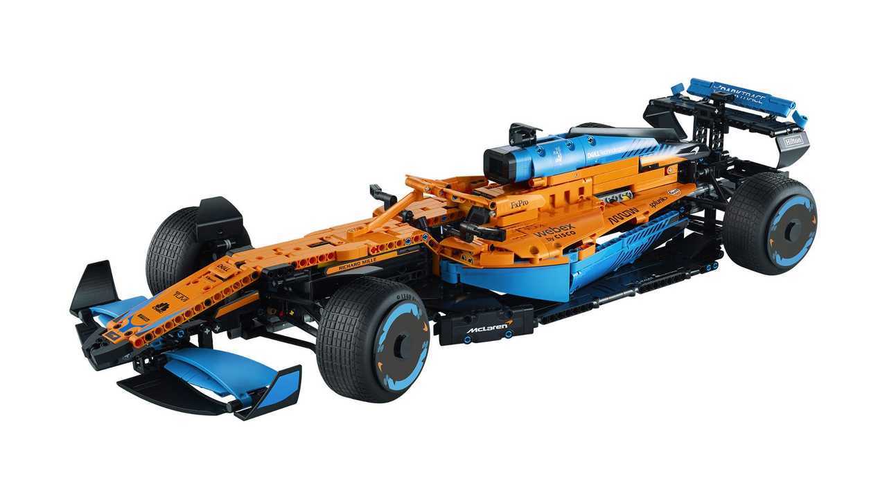 LEGO Technic McLaren Formula 1 Race Car assembled