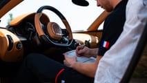 Bugatti Mistral: test antes de entrega