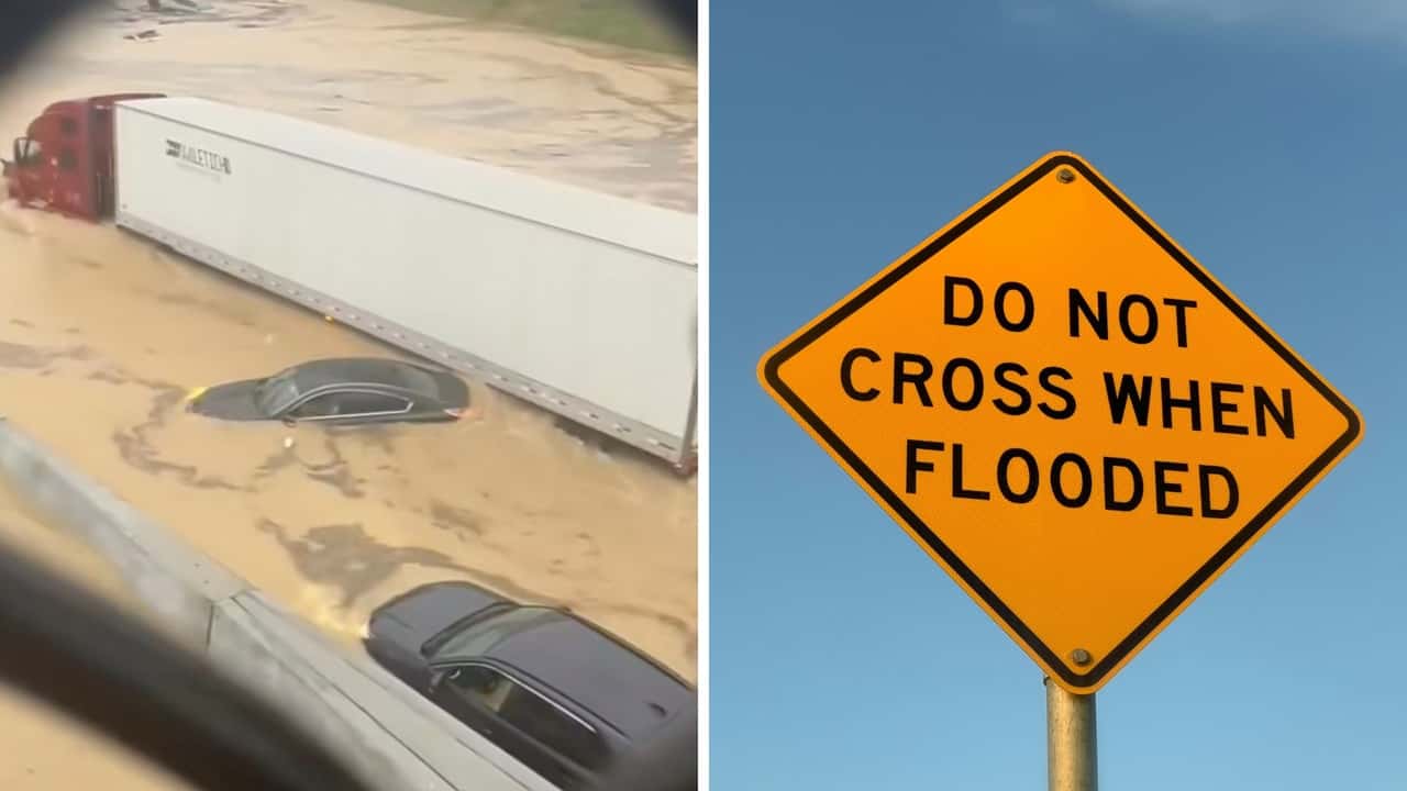 Floods strike Tennessee. But this trucker isn’t going to let that stop their delivery