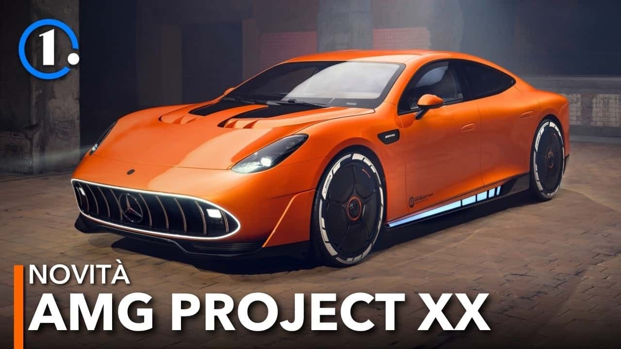 La supercar elettrica che si ricarica in 5 minuti: Mercedes-AMG GT XX