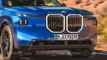 2028 BMW X7 Rendering by Motor1