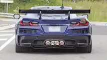 2026 Chevrolet C8 Corvette Zora spy shots undisguised exterior 13