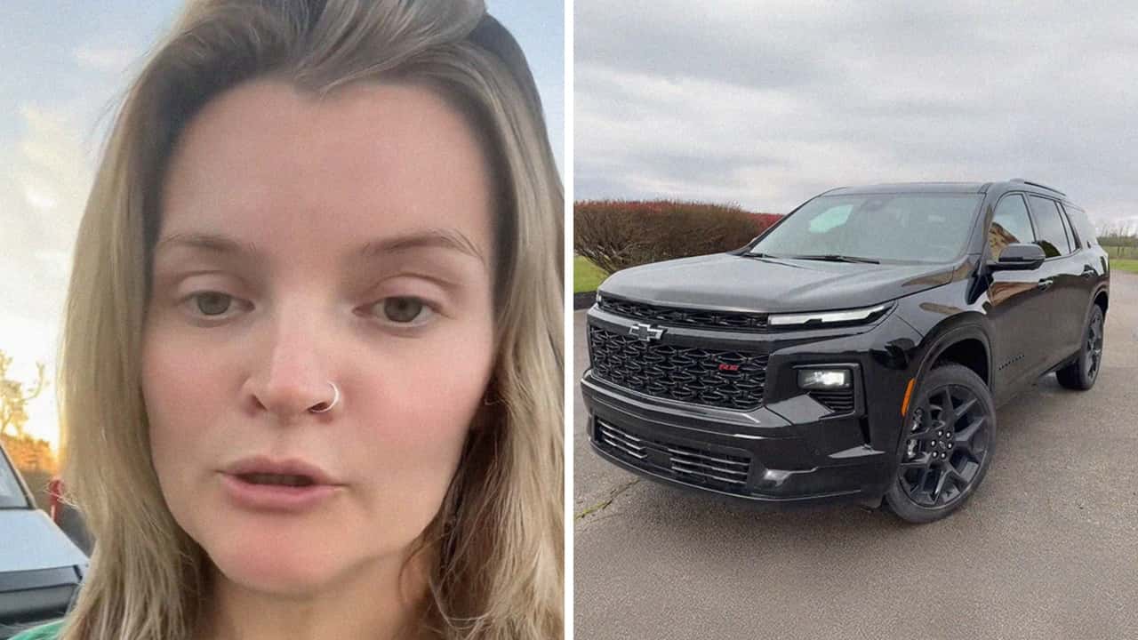  Woman buys 2025 Chevrolet Traverse