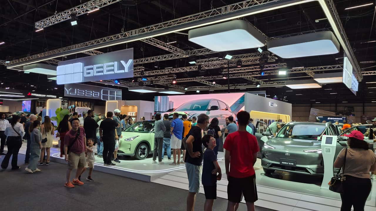 Geely no Salão do Automóvel de São Paulo 2025