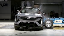 Cadillac Optiq, i crash test di Euro NCAP 2025