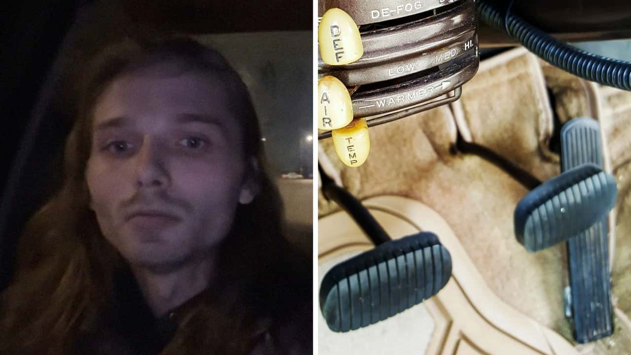 Man's brakes go out. Then he uploads a video while driving to ask for help