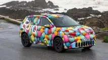 Skoda Epiq camouflaged prototype