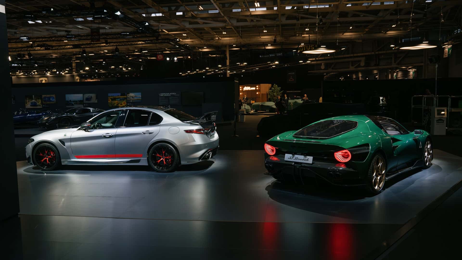 Photos: Bottega Fuoriserie avec Alfa Romeo et Maserati à Rétromobile ...