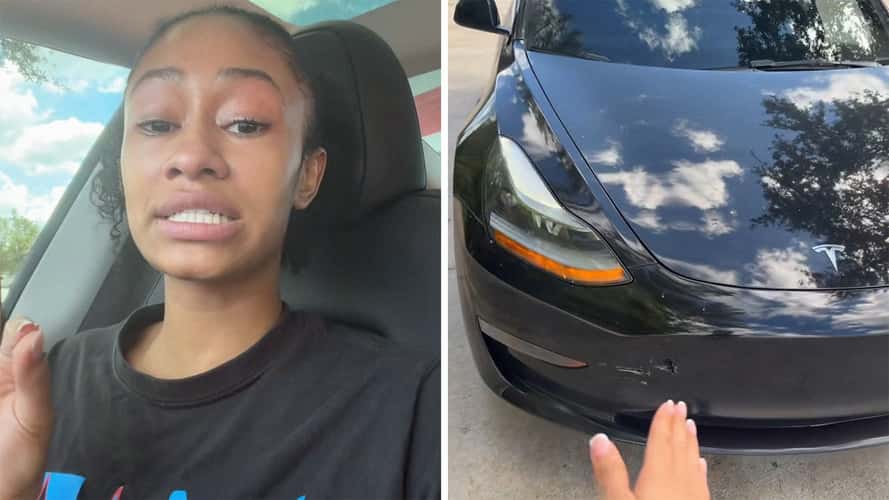 ‘I’m Jamming On My Brakes’: Woman Says Her Tesla Started Rolling Itself Into A Tow Truck And Caused This Dent. What Happened?