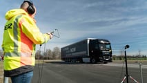 I test sulla rumorosità del camion condotti da MAN Truck & Bus