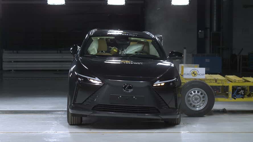 Cinque stelle Euro NCAP per la Lexus RZ