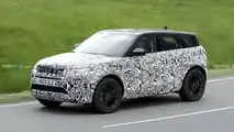 Range Rover Evoque restyling, le prime foto spia