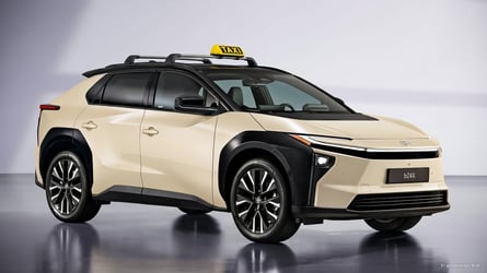 Toyota bZ4X (2026) als Taxi