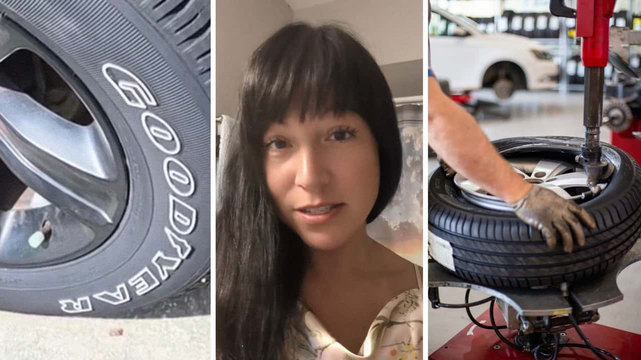 Chrysler dealership gives woman 'brand-new' Goodyears. Then she inspects them