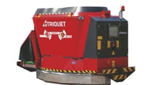 Trioliet Triomatic WB 2-300: robot stalla con batterie al litio e doppia coclea gestisce fino a 400 UBA con consumo inferiore a 0,15 kWh per capo