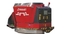 Trioliet Triomatic WB 2-300: robot stalla con batterie al litio e doppia coclea gestisce fino a 400 UBA con consumo inferiore a 0,15 kWh per capo