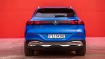 Mercedes GLC EQ Avantgarde (2026) in Klarblau Metallic: Das Exterieur