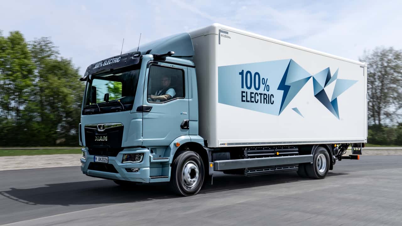 Mit dem neuen eTGM erweitert MAN sein vollelektrisches Lkw-Portfolio um einen zentralen Baustein im mittleren Verteilersegment.