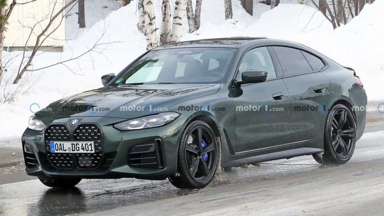 Alpina B4 Gran Coupé, le nuove foto spia