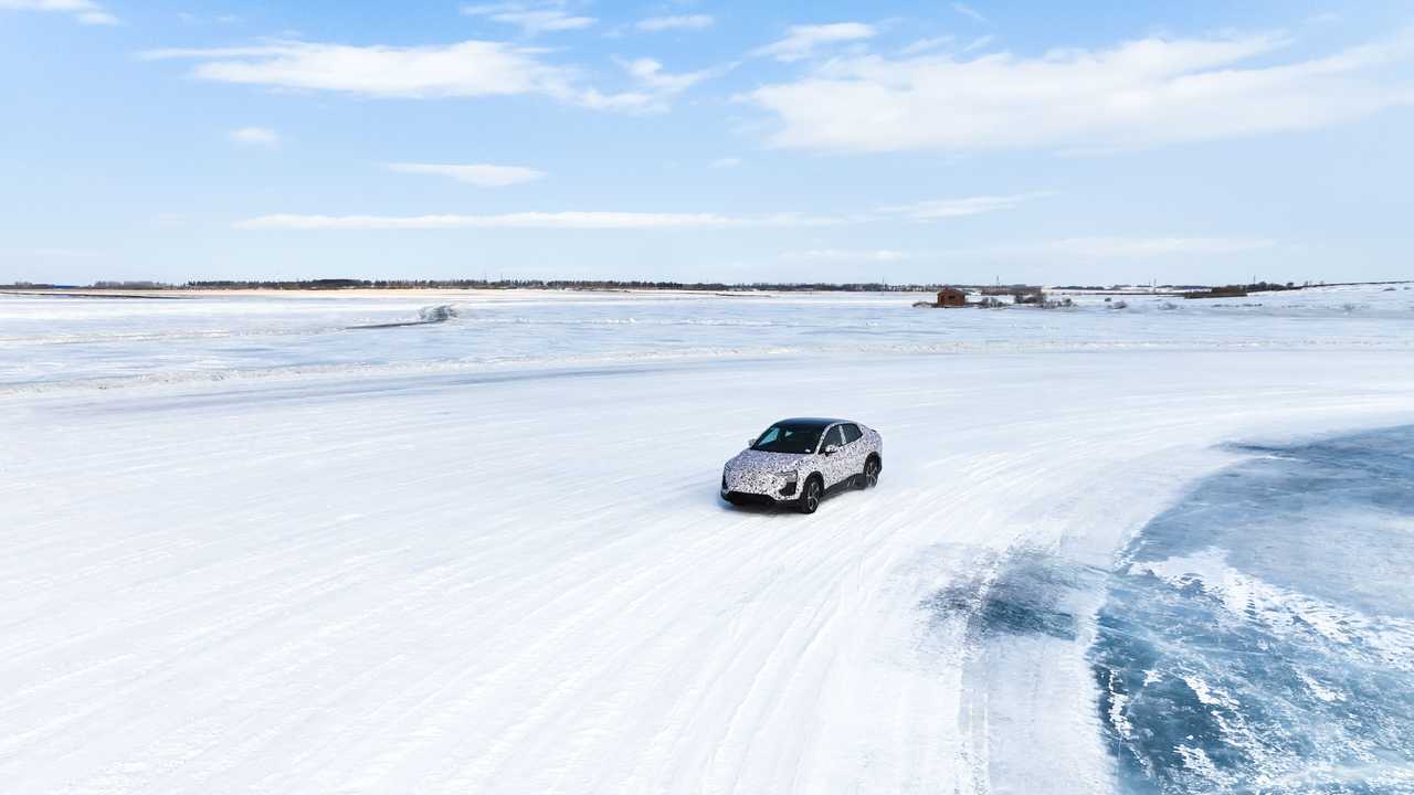 L'Aiways U6 al freddo del Nord Europa