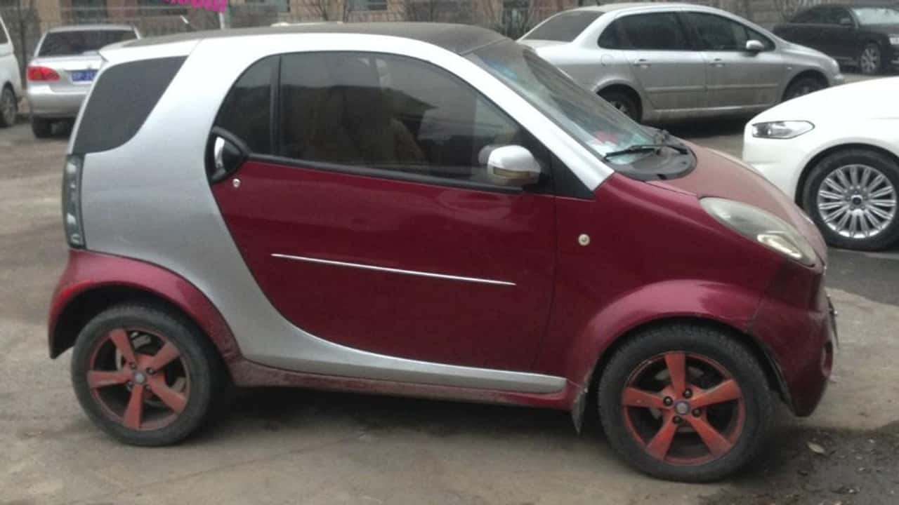 Shuanghuan Noble, smart fortwo chino