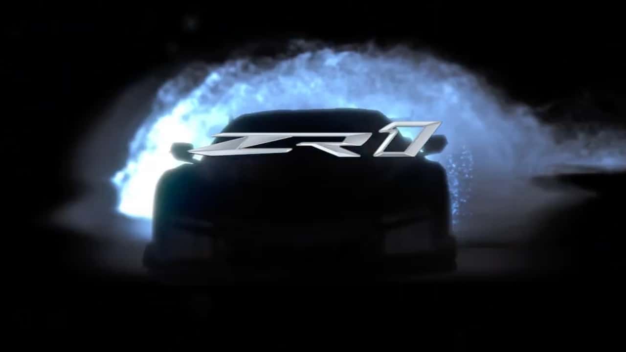 chevrolet corvette zr1 teaser