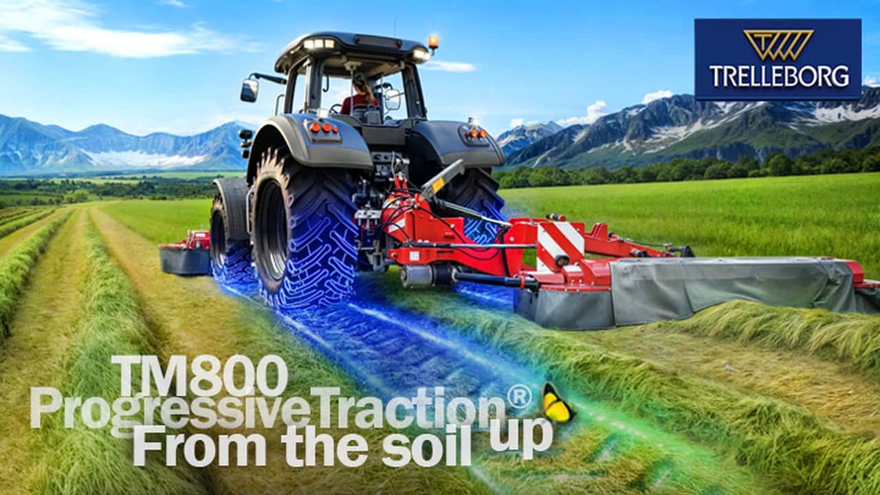 Trelleborg espande la gamma pneumatici TM800 ProgressiveTraction