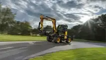 JCB tilt-rotator Raptor per il porta-attrezzi JCB Hydradig
