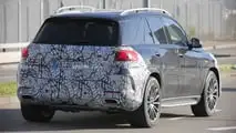 Mercedes GLE Facelift (2025) Erlkönigfotos