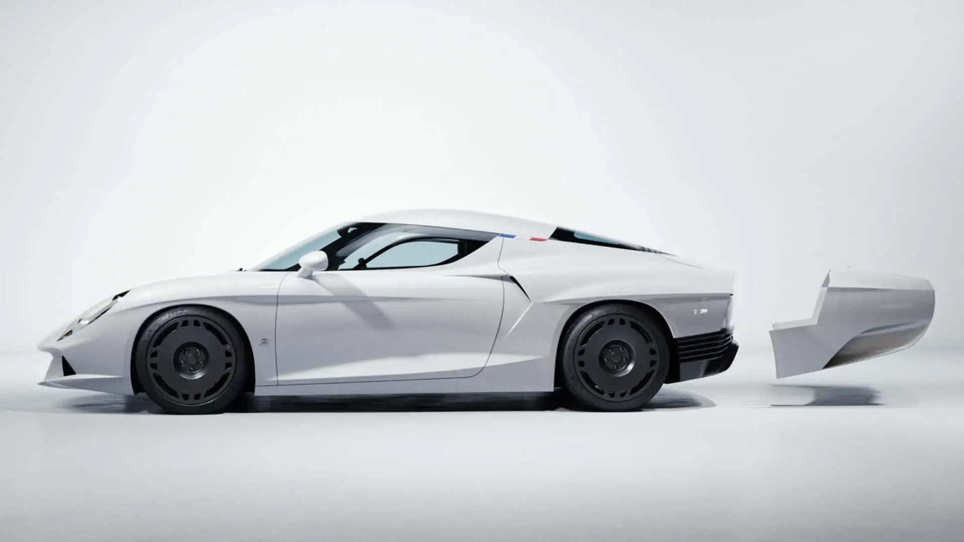 Zagato's New Sports Car Has A Removable Long-Tail Rear Bumper